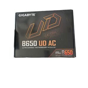 Gigabyte B650 UD AC Motherboard AMD Socket AM5 DDR5 WiFi ATX B650 UD AC-Y1